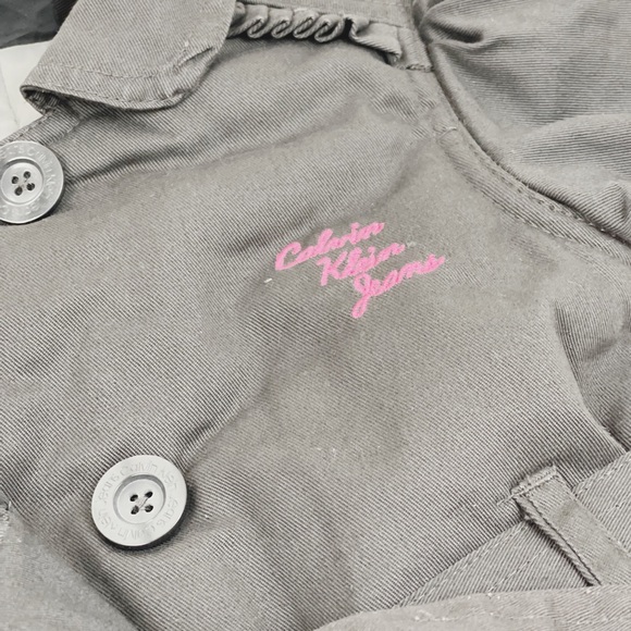 Calvin Klein Baby Girl Coat-12 mo.-Brown/Pink - Picture 3 of 5